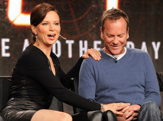 Mary Lynn Rajskub, Kiefer Sutherland Mary Lynn Rajskub, Kiefer Sutherland